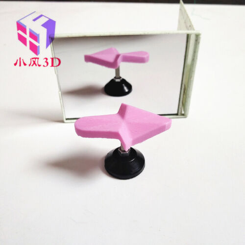 3D printing optical illusion always pointing right arrow pink mirror model