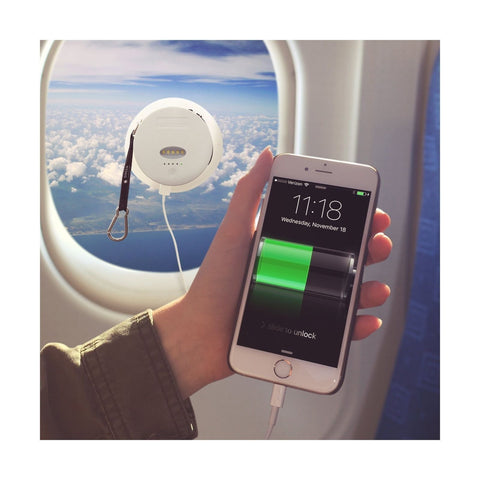 Solar Powered Phone Charger - External Battery Pack wi...