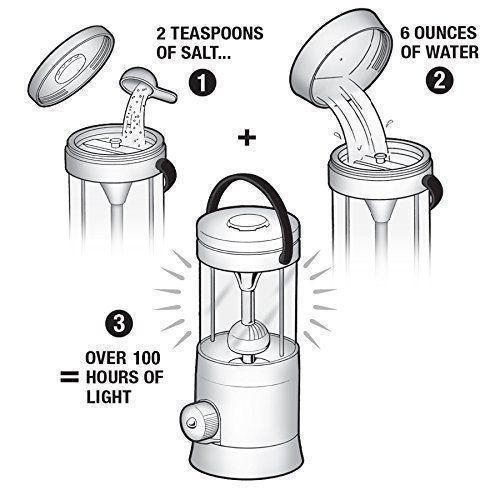 Salt Water LED Camp Lantern